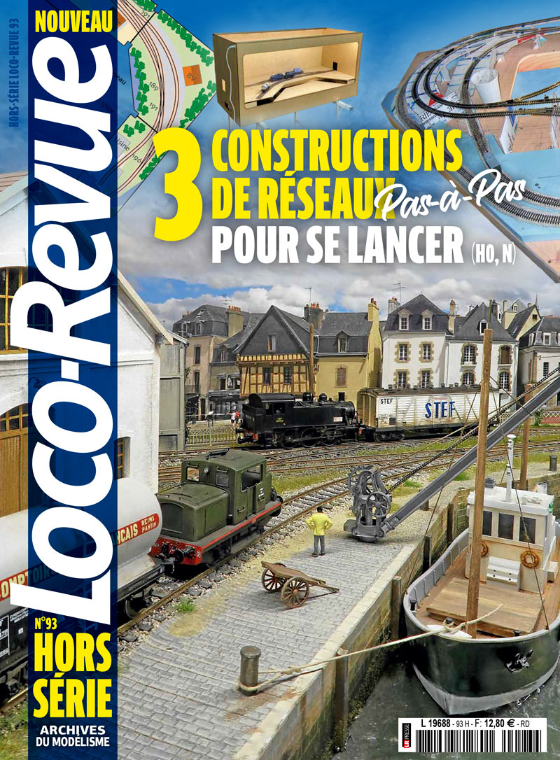 HSLR93 (12/25) : 3 constructions de réseaux pas-à-pas pour se lancer (H0, N)