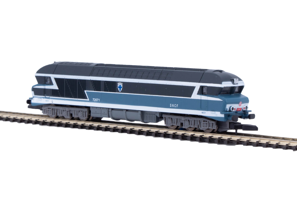 Locomotive diesel CC72071 SNCF Bleue - numérique (éch. Z)