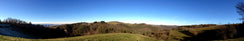 Fond de décor panoramique Colline hauteur 40 cm