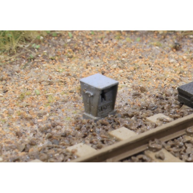 Panneau Stop piéton SNCF