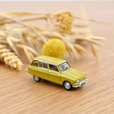 Véhicule Citroën Ami 6 Break - 1969 - Jaune Bouton d'or