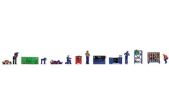 Set de 6 figurines thème "Atelier", éch. N