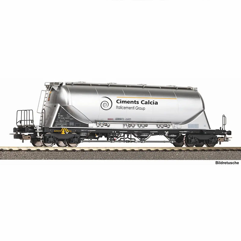 Wagon-silo à bogies type Uacns « Ciments Calcia », ép. V, SNCF