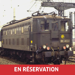 Locomotive électrique BB 4200 Eté (volets ouverts), ép. IV, SNCF, DC