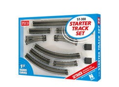 Coffret de départ voie Setrack échelle N (code 80) - Rayon 1