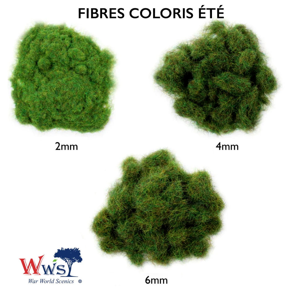 Fibres Static Grass 2 mm - Eté - Flacon 500ml