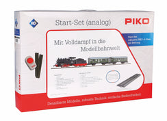 Coffret de départ DB, locomotive à vapeur 98‐003 avec tender et deux voitures voyageurs