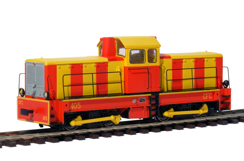 Locomotive Diesel Diesel BB400 N°405 Chemin de Fer de Corse (CFC), couleur d'origine, ép. IV - analogique