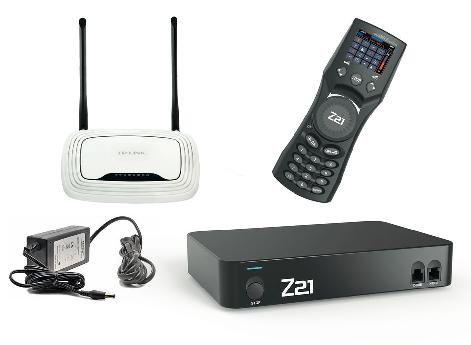 Ensemble numérique professionnel Z21 avec manette sans fil Z21 WLANMAUS newGen