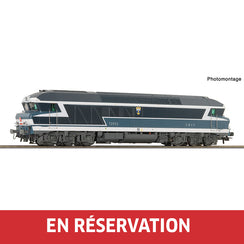 Locomotive diesel CC 72052, ép. IV, SNCF, DC
