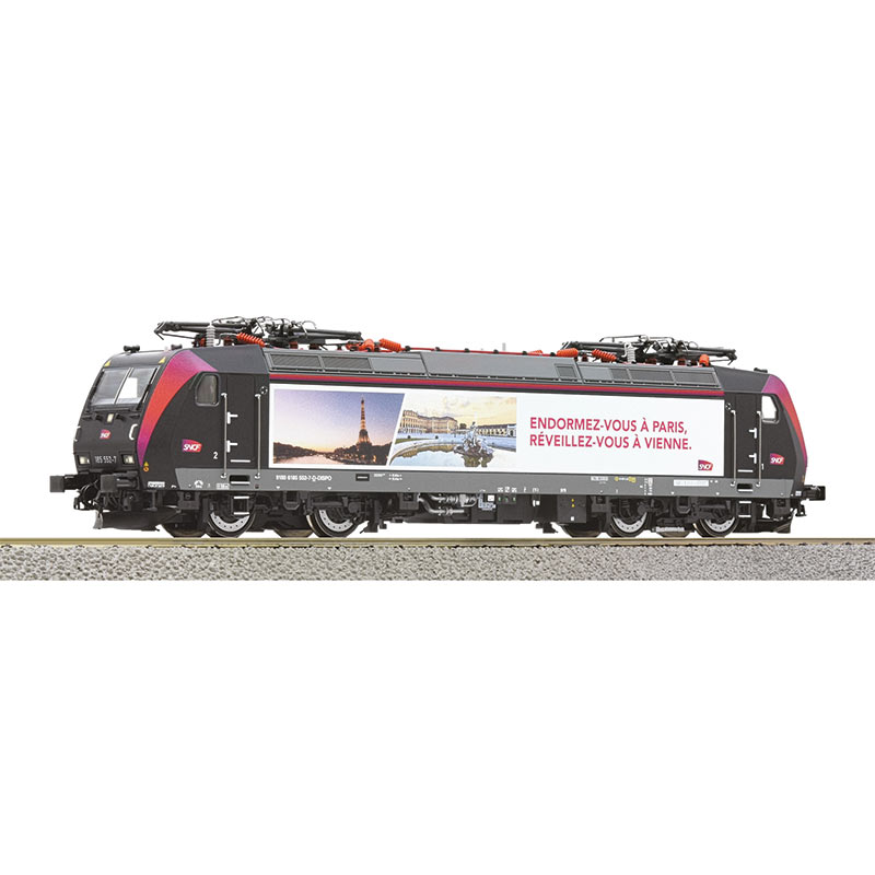 Locomotive électrique 185 552-7, MRCE, ép. VI, SNCF, numérique son 3 rails (AC)