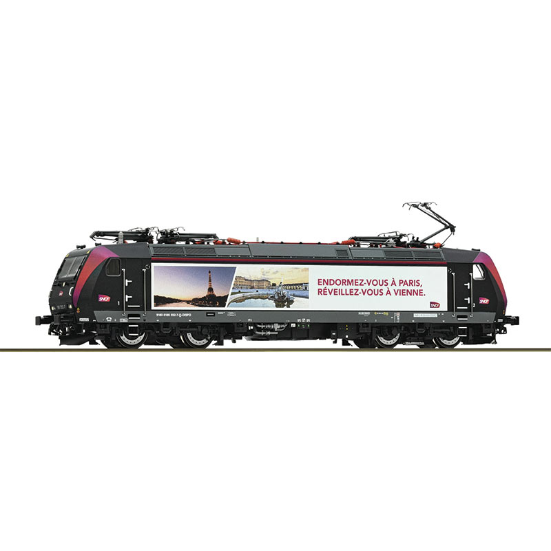 Locomotive électrique 185 552-7, MRCE, ép. VI, SNCF,  numérique son 2 rails (DCC)