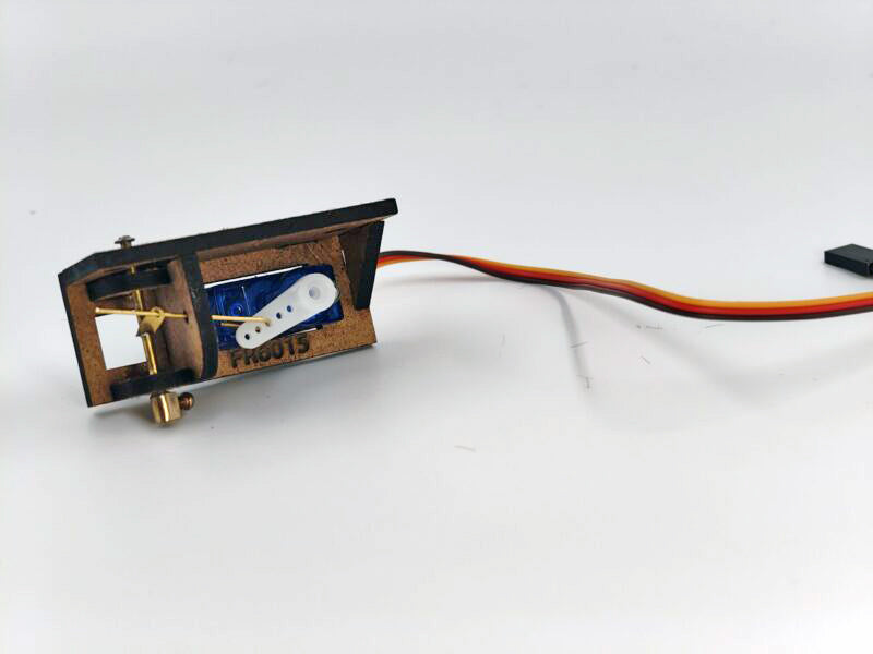 Mécanisme motorisé à servo pour signal mécanique Sémaphore PLM et SNCF