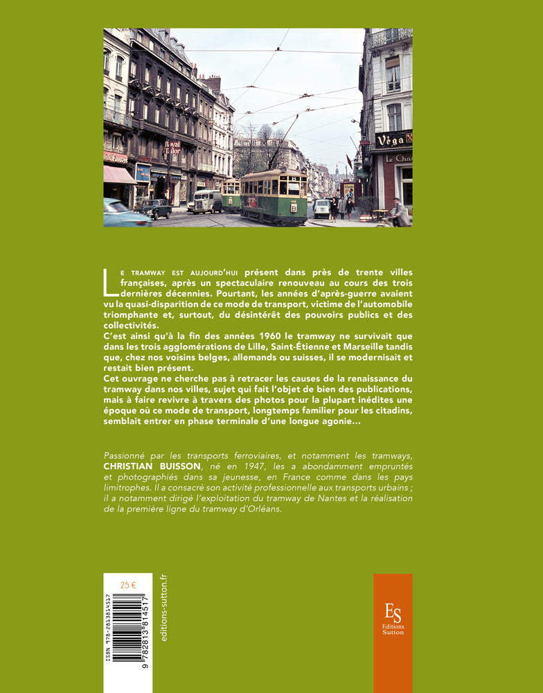 Les tramways des villes françaises - Années 1960