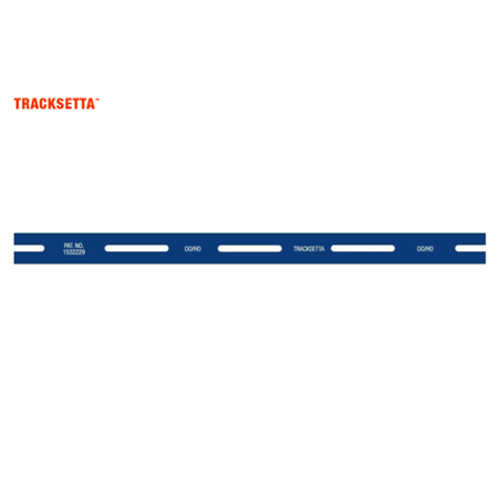 Gabarit de pose de voie Tracksetta -  254 mm long droit  - 00/H0 et 0