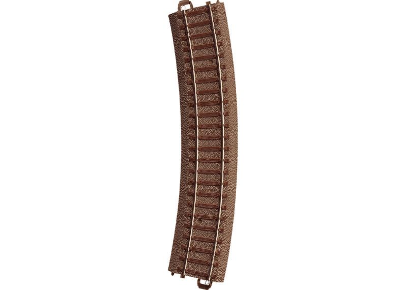 Rail courbe R2, rayon 437,5mm, 24,3° - Code 83 Trix C