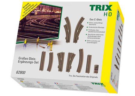 Grand coffret de voies complémentaires - Code 83 Trix C