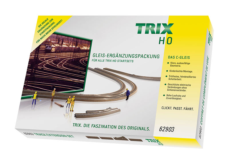 Coffret de voies complémentaires C3 - Code 83 Trix C