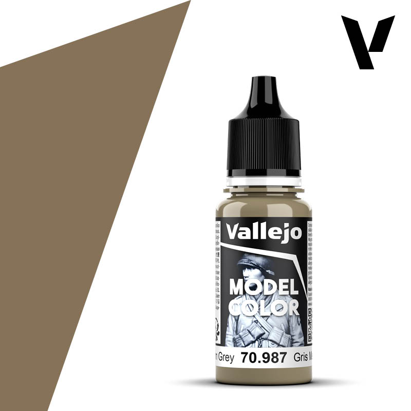 Peinture acrylique gris moyen – Vallejo Model Color 70.987