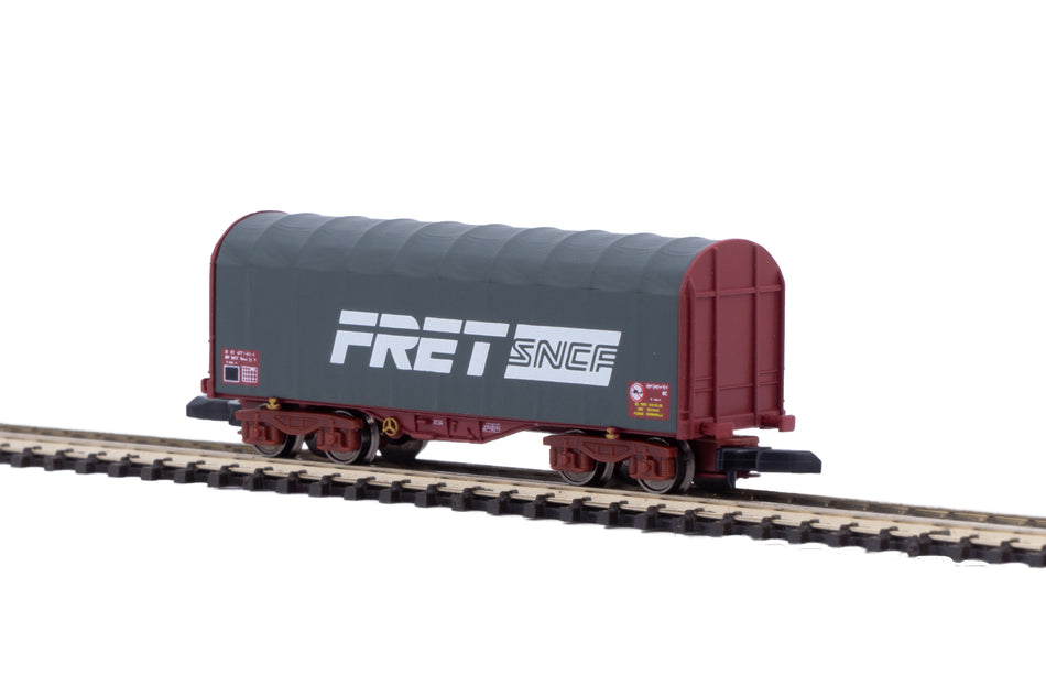 Coffret de 3 wagons bâchés à bogies FRET SNCF (éch. Z)