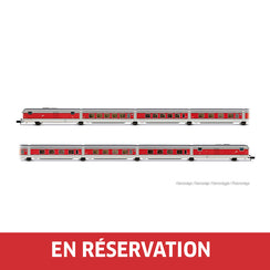 Coffret principal de 8 unités du Talgo III RD « Barcelona Talgo », avec toit argenté, ép. III-IV, RENFE, éch. N