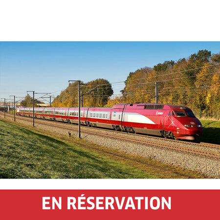 Coffret EuroStar PBA, 2ème re-décoration, coffret de 3 voitures supplémentaires, 2x 1ère classe + bar, ép. VI