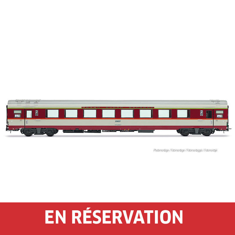 Voiture complémentaire« Le Capitole » 1985, B8tu (ex-A8tu), ép. IV, SNCF