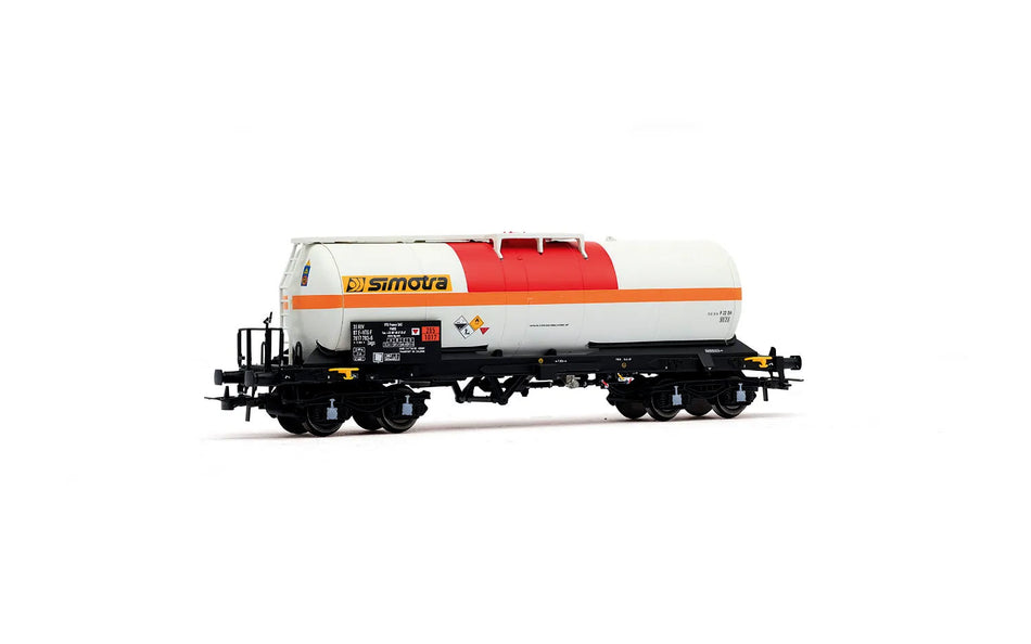 Coffret de 2 wagons-citernes à 4 essieux pour transport de chlore, ép. VI, F-MISA/Millet + F-VTG/Simotra