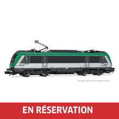 Locomotive électrique BB 436242, livrée argent/verte FRET avec logo « Casquette », ép. V, SNCF, éch. N, avec décodeur sonore multiprotocole