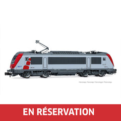 Locomotive électrique BB 36011, livrée grise/rouge, ép. VI, Akiem, éch. N
