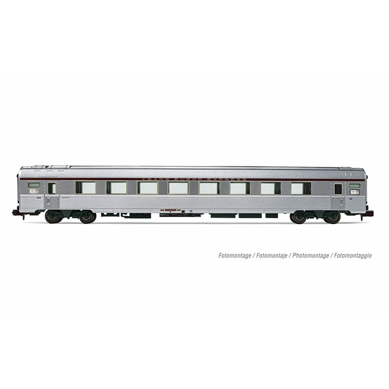 Coffret  de 3 voitures type Mistral '69, TEE "Jules Verne", Paris-Nantes, ép. IV, SNCF