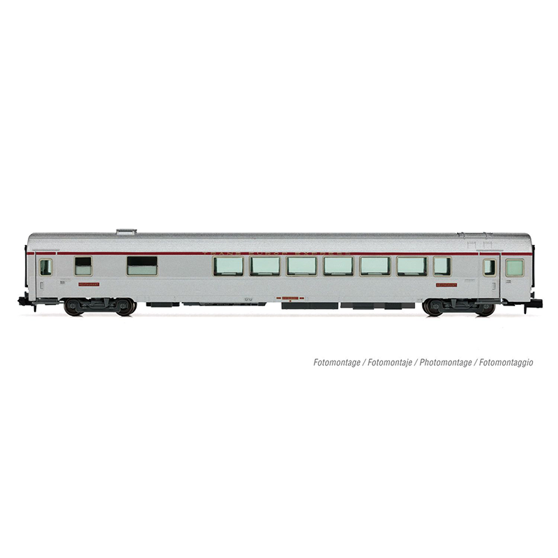 Coffret de 3 voitures TEE « Mistral », Paris-Nice, Vru + A8tu + AD4tux, ép. IV, SNCF