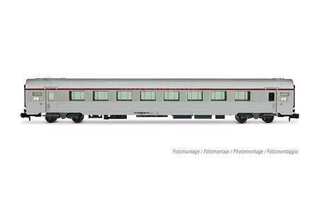 Voiture TEE « Mistral », Paris-Nice, A8u, ép. IV, SNCF