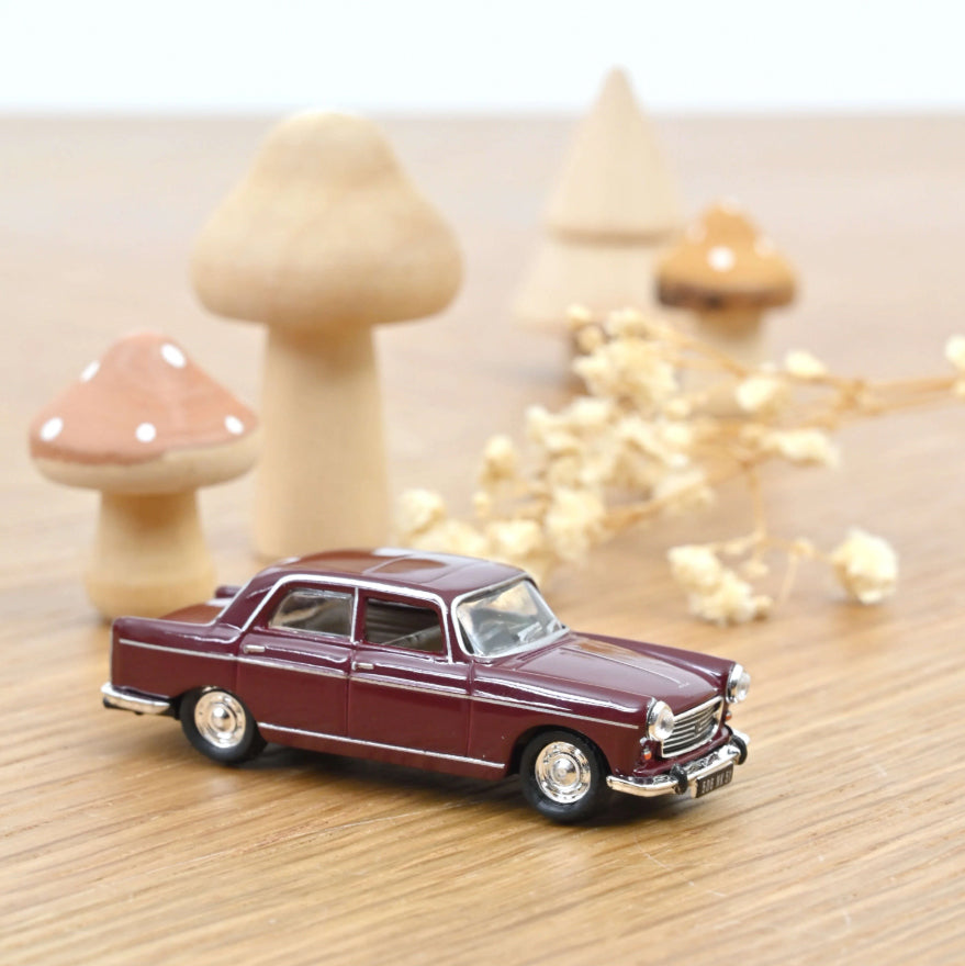 Véhicule Peugeot 404 - 1968 - Algue Brune