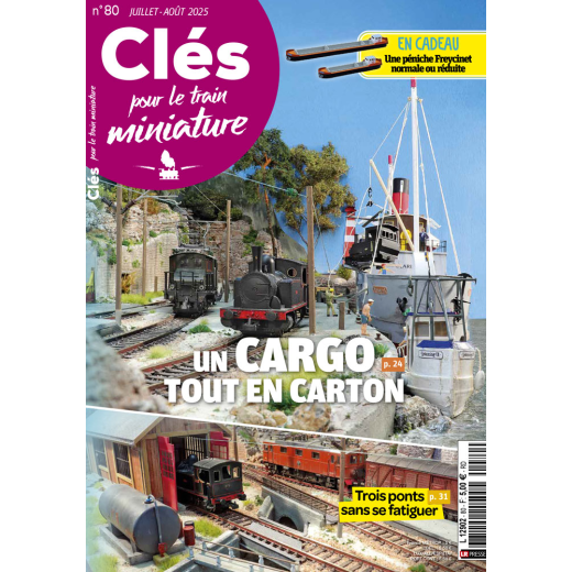 Clés pour le train miniature n° 80