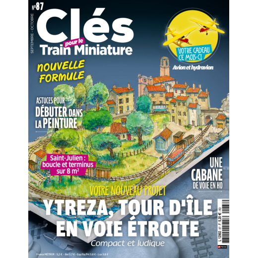 Clés pour le train miniature n° 87