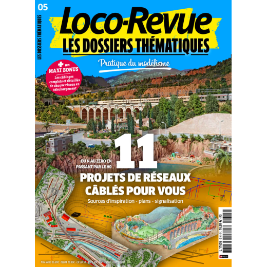 Loco-Revue Les Dossiers Thématiques n°5 : 11 projets de réseaux câblés pour vous