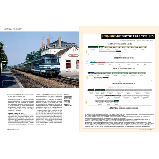 Hors-série Ferrovissime : Les voitures DEV-3