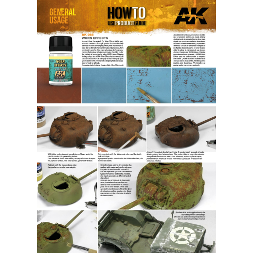 Fluide acrylique effet d'usure-1