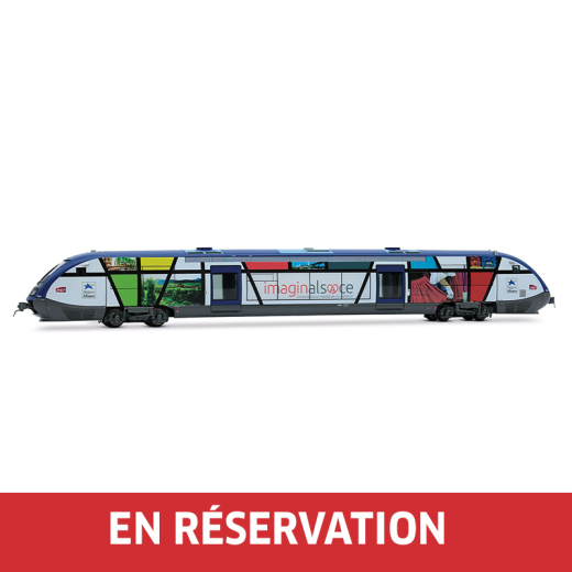 Autorail diesel X 73551 « Imaginalsace », ép. VI, SNCF, éch. N