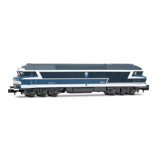 Locomotive diesel CC 72071 « Marseille », livrée d'origine, ép. IV, SNCF, avec décodeur sonore