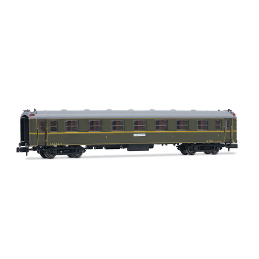 Coffret de 3 voitures "Sud-Express", set 1/2 (DD3 + AA 5000 vert avec soufflets + WL), ép. III-IV, CIWL-3