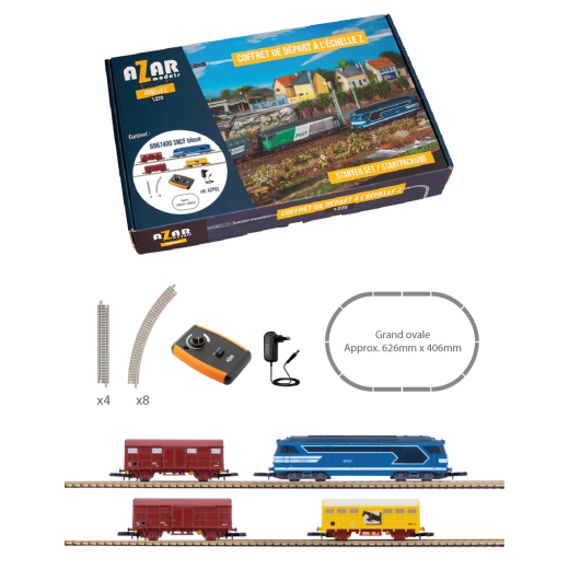 Coffret de départ "BB67400 bleue" (éch. Z) Coffret de départ "BB67400 bleue" (éch. Z)