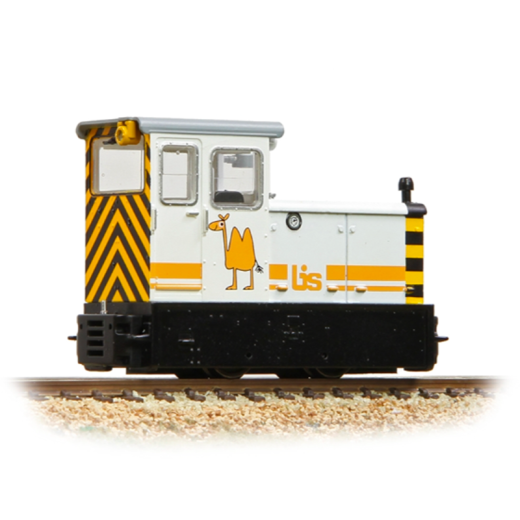 Locotracteur diesel Baguley-Drewry 70HP DH88 blanc-1