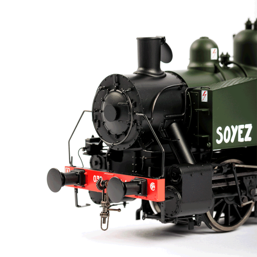 Locomotive à vapeur 030 TU 4 (Est - Chaumont), ép. III, SNCF, éch 0-5