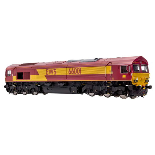 Locomotive EMD Class 66, ép. VI, Euro Cargo Rail, DAPOL, éch 0 - DCC "De luxe" Son spatial-1