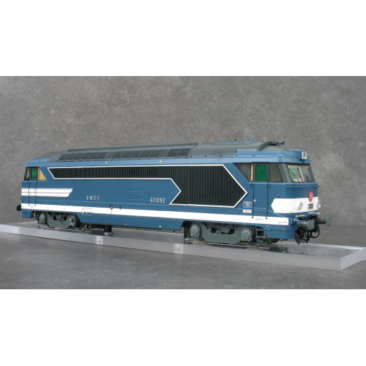 Locomotive Diesel BB 67092 (version d'origine), ép. III-IV, SNCF, éch 0 - DCC Sound-10