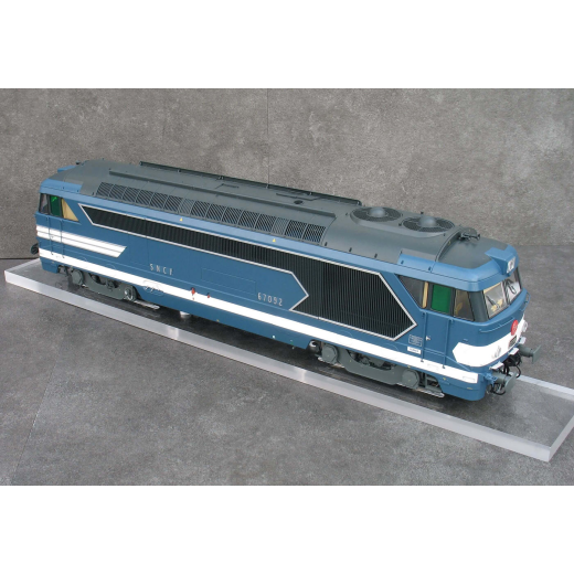 Locomotive Diesel BB 67092 (version d'origine), ép. III-IV, SNCF, éch 0 - DCC Sound-8