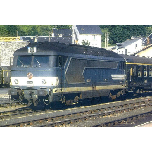 Locomotive Diesel BB 67304 (version d'origine), ép. III-IV, SNCF, éch 0 - DCC Sound-2