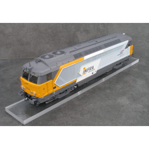 Locomotive Diesel 667210 (INFRA), ép. VI, SNCF, éch 0 - DCC Sound-9